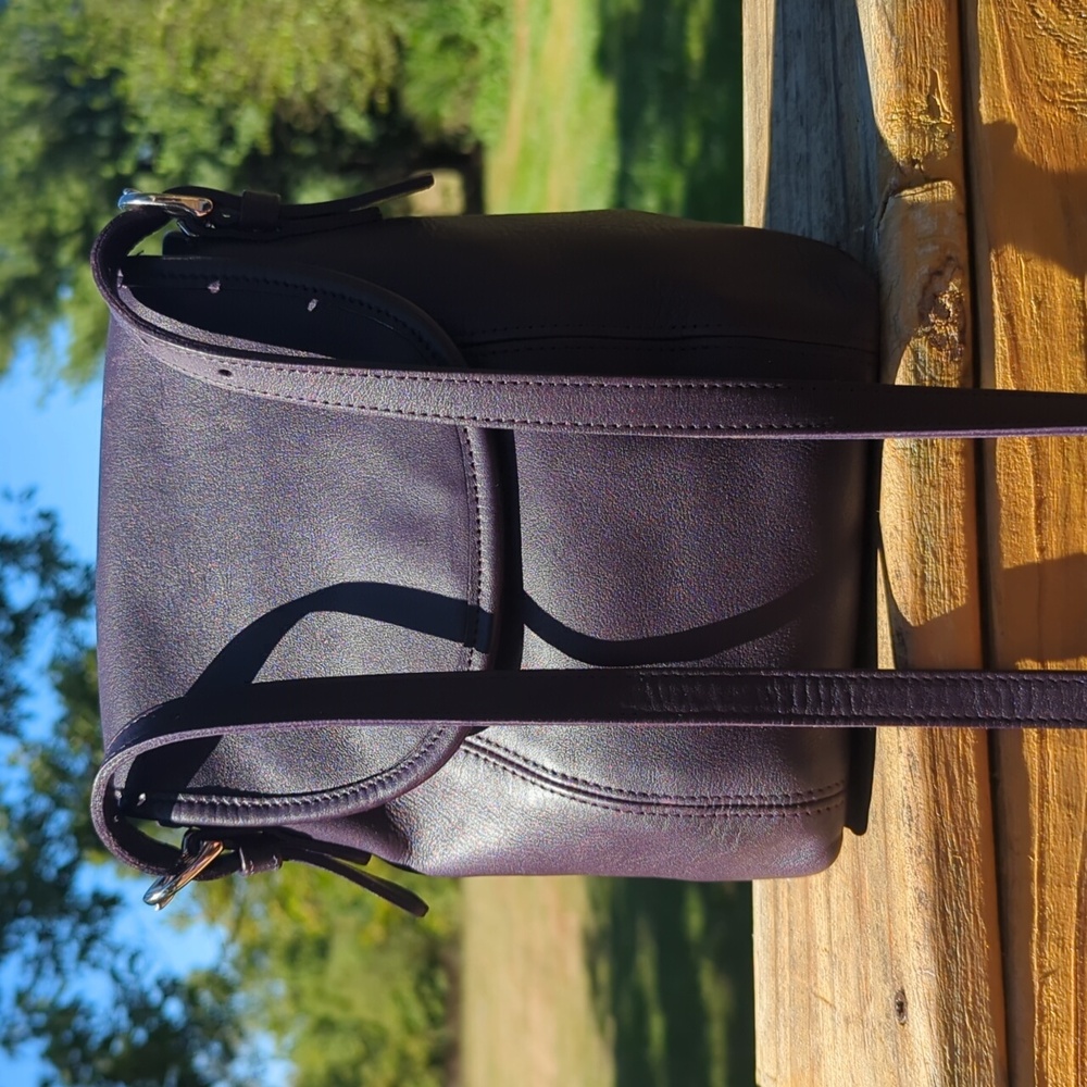 💜Rare Vintage Coach Soho flap crossbody 4108